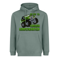 Sage ready to crush kindergarten Heavyweight Hoodie - MaliasSmallBusiness