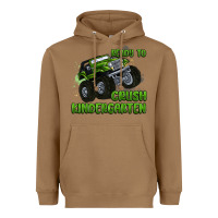 Toasted Coconut ready to crush kindergarten Heavyweight Hoodie - MaliasSmallBusiness