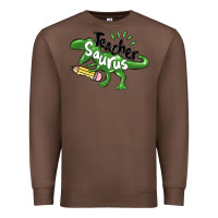 Chestnut teacher saurus Premium Sweatshirt - MaliasSmallBusiness