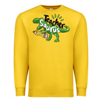 Lemon teacher saurus Premium Sweatshirt - MaliasSmallBusiness