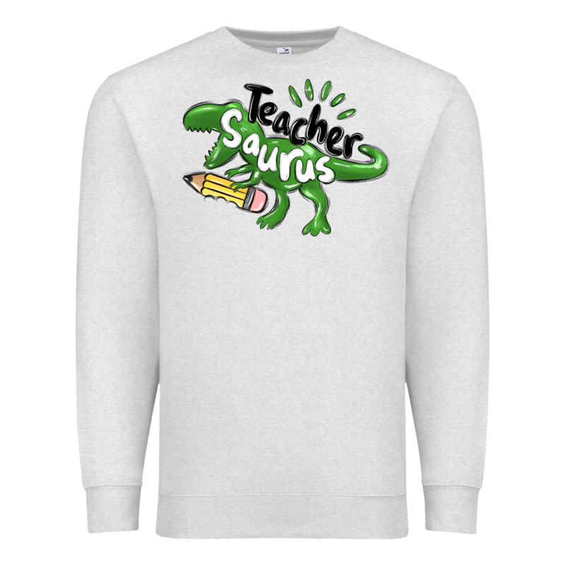 Teacher Saurus Premium Sweatshirt by MaliasSmallBusiness | Teevron