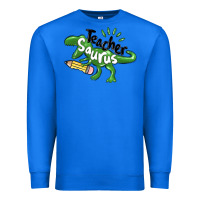 True Royal teacher saurus Premium Sweatshirt - MaliasSmallBusiness