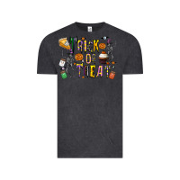 Vintage Black trick or treat Vintage Tee - CowhideDigitalArt