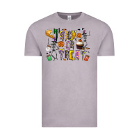 Vintage Zinc trick or treat Vintage Tee - CowhideDigitalArt