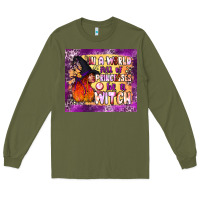 Army Green in a world full of princesses be a witch tumbler Long Sleeve Tee - BundleAndBundleShop