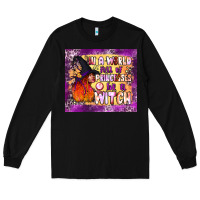 Black in a world full of princesses be a witch tumbler Long Sleeve Tee - BundleAndBundleShop