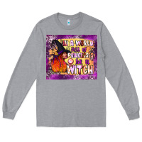 Heather Grey in a world full of princesses be a witch tumbler Long Sleeve Tee - BundleAndBundleShop
