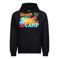 Black summer camp Urban Hoodie - NancyCooperArtShop