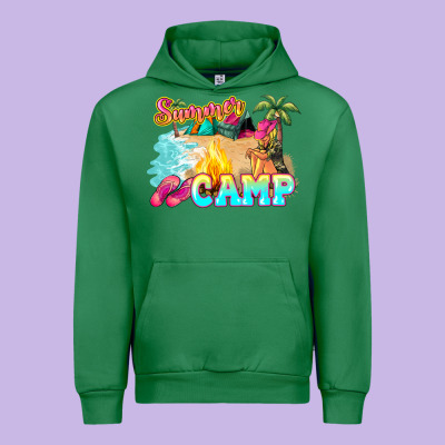 Summer Camp Urban Hoodie Designed By Nancycooperartshop