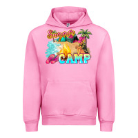 Fuchsia Pink summer camp Urban Hoodie - NancyCooperArtShop
