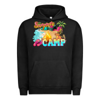 Pigment Black summer camp Urban Hoodie - NancyCooperArtShop