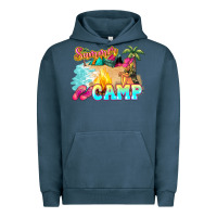 Pigment Midnight Navy summer camp Urban Hoodie - NancyCooperArtShop