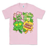Bubblegum Pink lucky stay gold Classic Tee - Artiststas