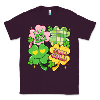 Plum lucky stay gold Classic Tee - Artiststas