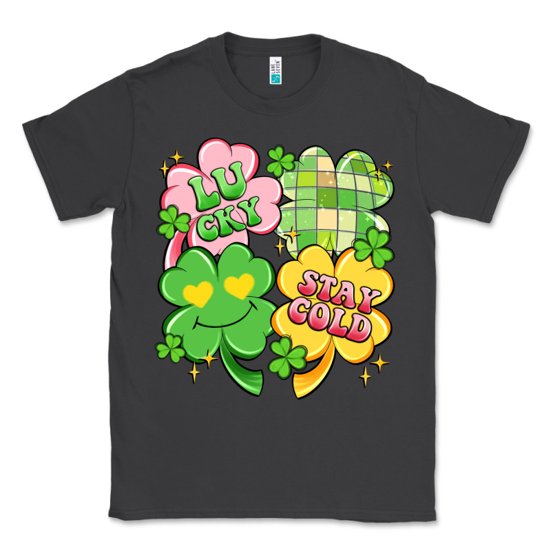 Lucky Stay Gold Classic Tee by Artiststas | Teevron