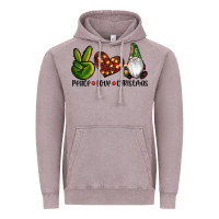 Vintage Zinc peace love gnomes christmas Vintage Hoodie - RanaPortraitStore