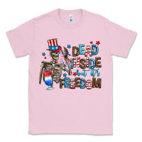 Bubblegum Pink dead inside but its freedom Classic Tee - AdoDesignShop