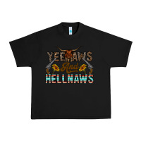 Black yeehaws and hellnaws Urban Heavy Tee - CowhideDigitalArt