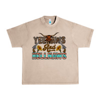 French Oak yeehaws and hellnaws Urban Heavy Tee - CowhideDigitalArt