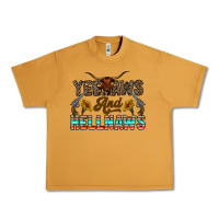 Peanut Butter yeehaws and hellnaws Urban Heavy Tee - CowhideDigitalArt