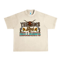 Sandshell yeehaws and hellnaws Urban Heavy Tee - CowhideDigitalArt
