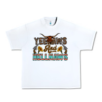 White yeehaws and hellnaws Urban Heavy Tee - CowhideDigitalArt