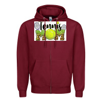 Tennis Mom Zipper Hoodie | Teevron