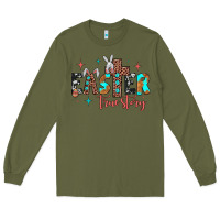 Army Green easter true story Long Sleeve Tee - JahusDesignShop