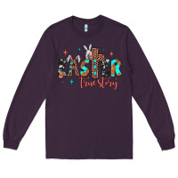 Plum easter true story Long Sleeve Tee - JahusDesignShop
