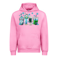 Fuchsia Pink winter coffee cup Urban Hoodie - texasbilliewilder