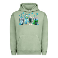 Pigment Oil Green winter coffee cup Urban Hoodie - texasbilliewilder