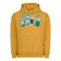 Pigment Peanut Butter winter coffee cup Urban Hoodie - texasbilliewilder