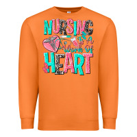 Carrot nursing is a work of heart Premium Sweatshirt - NancyCooperArtShop