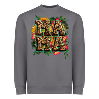 Storm floral leopard mama Heavyweight Sweatshirt - Zillion Design Studio