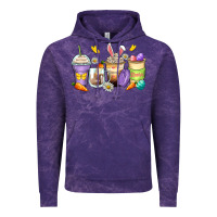 Cloud Purple easter day coffee cups Vintage Hoodie - Zillion Design Studio