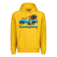 Lemon thanksgiving truck turkey Premium Hoodie - AdoDesignShop