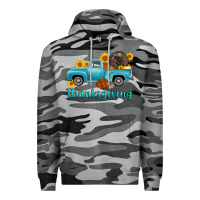 Slate Camo thanksgiving truck turkey Premium Hoodie - AdoDesignShop