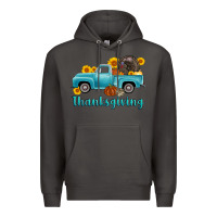 Smoke thanksgiving truck turkey Premium Hoodie - AdoDesignShop