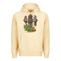 Pina Colada Western with Crosses Premium Hoodie - LillyAllenDesigns