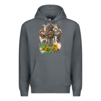 Rock Western with Crosses Premium Hoodie - LillyAllenDesigns