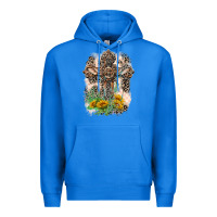 True Royal Western with Crosses Premium Hoodie - LillyAllenDesigns