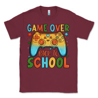 Burgundy game over back to school Classic Tee - JahusDesignShop