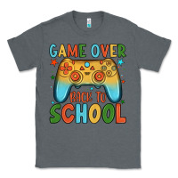 Charcoal Heather game over back to school Classic Tee - JahusDesignShop