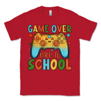 Red game over back to school Classic Tee - JahusDesignShop