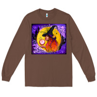 Chestnut witch with crystal ball tumbler Long Sleeve Tee - BundleAndBundleShop