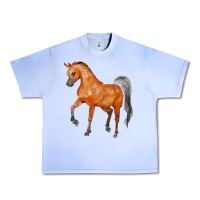 Grape Ice horse Urban Heavy Tee - FaDigitalArtStudio
