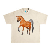 Sandshell horse Urban Heavy Tee - FaDigitalArtStudio