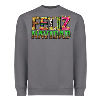 Storm feliz navidad with pattern Heavyweight Sweatshirt - texasbilliewilder