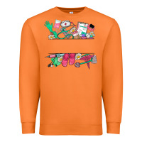 Carrot custom name nurse Premium Sweatshirt - NancyCooperArtShop