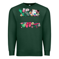 Sports Green custom name nurse Premium Sweatshirt - NancyCooperArtShop